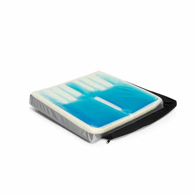 Cuscino composito con base rigida performata