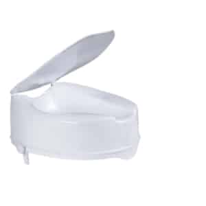 Rialzo Wc con fermi e coperchio altezza 14 cm