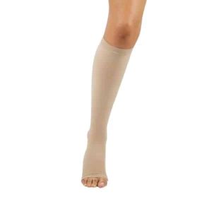 Gambaletto elastico a punta aperta a compressione graduata – KL.2 AD 3512 Juzo dynamic cotton