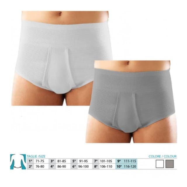 Orione Slip contenitivo aperto grigio 309