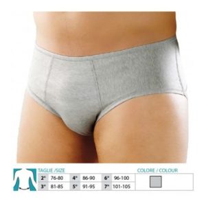 Orione Slip Ernia Inguinale - 560 Colore Grigio