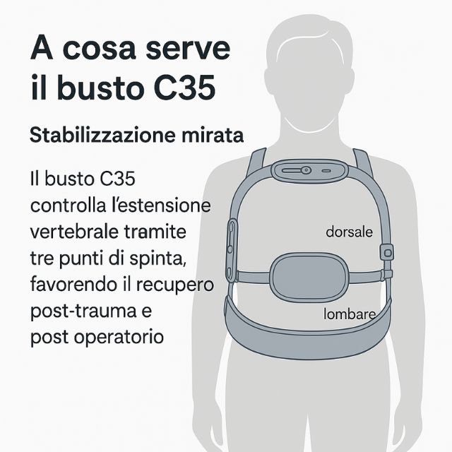 Busto c35 - Iperestensore a tre punti - Kefrell - immagine 4