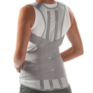 Corsetto dorso-lombare rigido con cinghie regolabili - Dorsostrap 55 cm Donjoy
