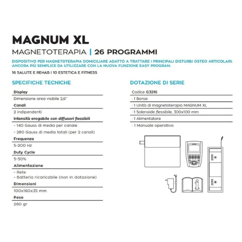 Magnetoterapia Magnum XL solenoidi flessibili - Globus - immagine 5