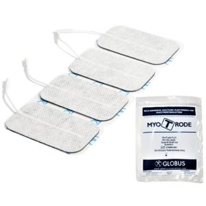 Elettrodi autoadesivi rettangolari Myotrode Plus 50x90 mm - Globus