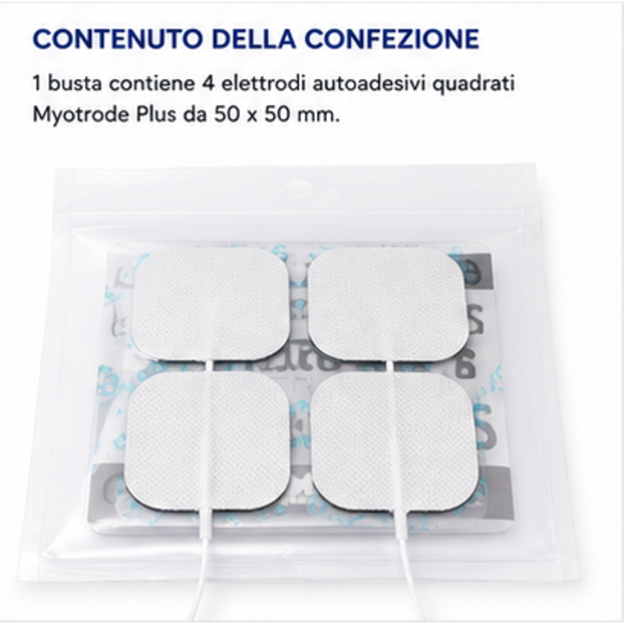 Elettrodi a spina Myotrode Plus 50x50 mm GO464 - Globus - immagine 8