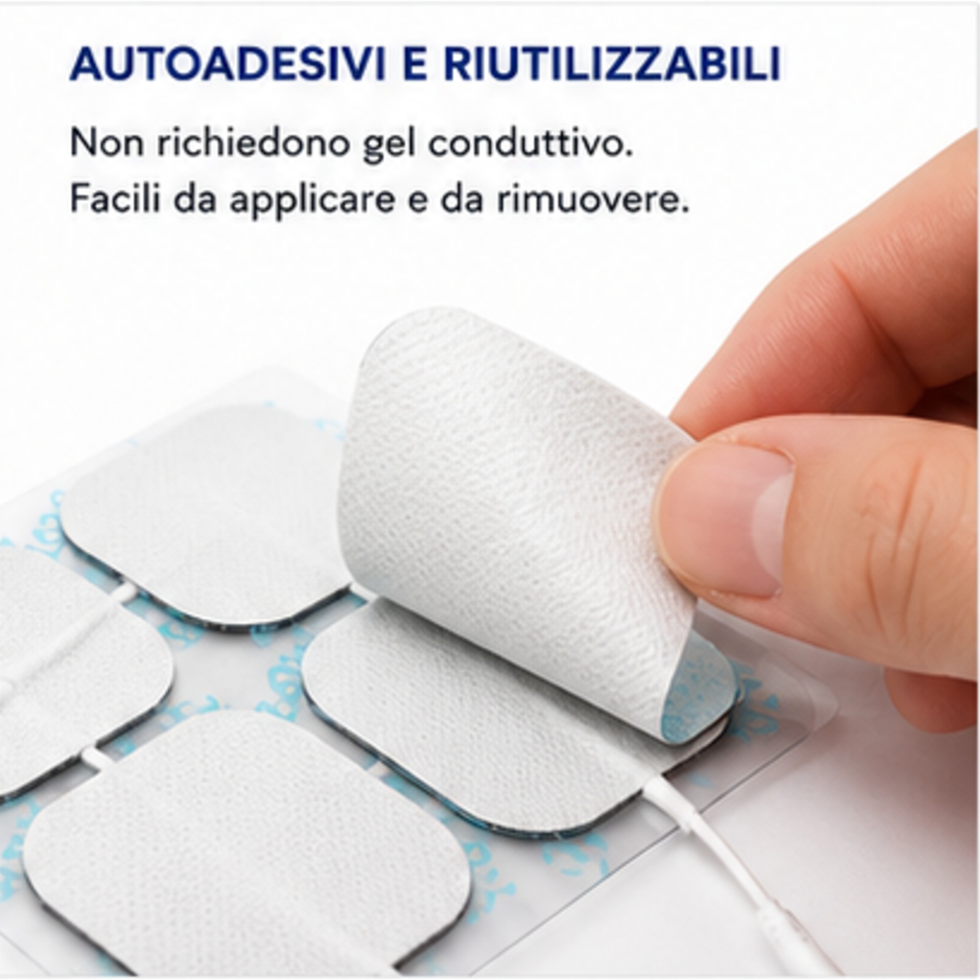 Elettrodi a spina Myotrode Plus 50x50 mm GO464 - Globus - immagine 3