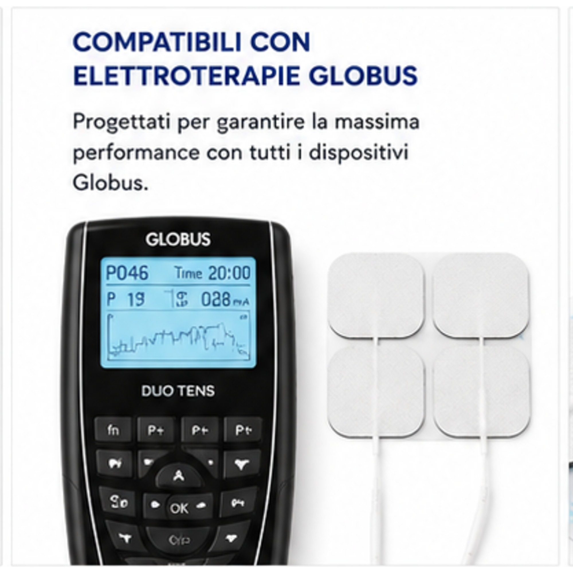 Elettrodi a spina Myotrode Plus 50x50 mm GO464 - Globus - immagine 4
