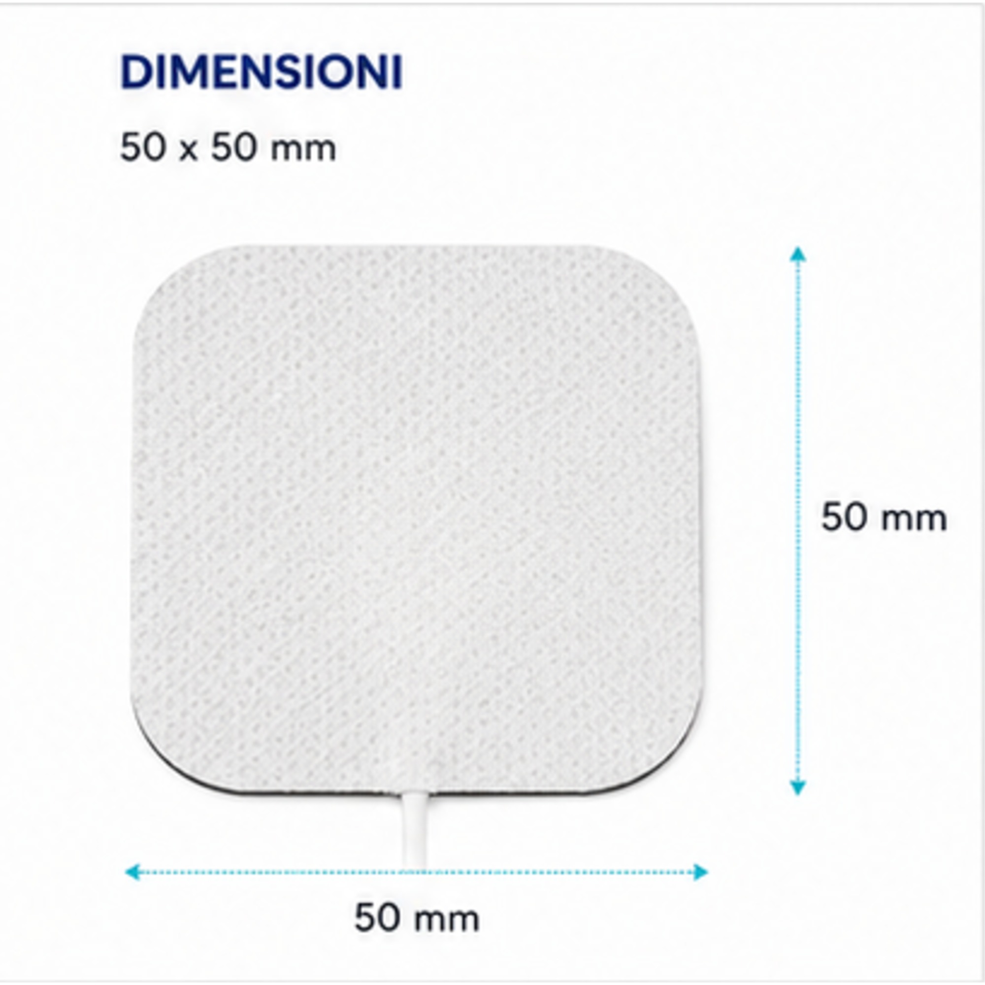 Elettrodi a spina Myotrode Plus 50x50 mm GO464 - Globus - immagine 6