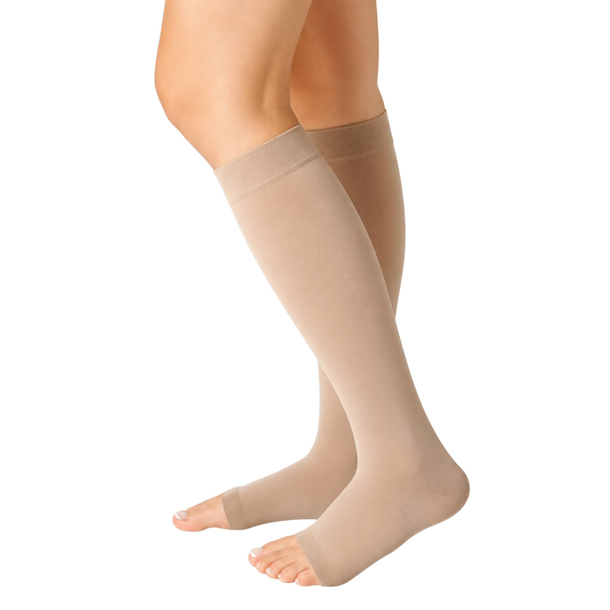 Gambaletto K1 elastico a punta aperta a compressione graduata - AD 2001 Juzo Soft