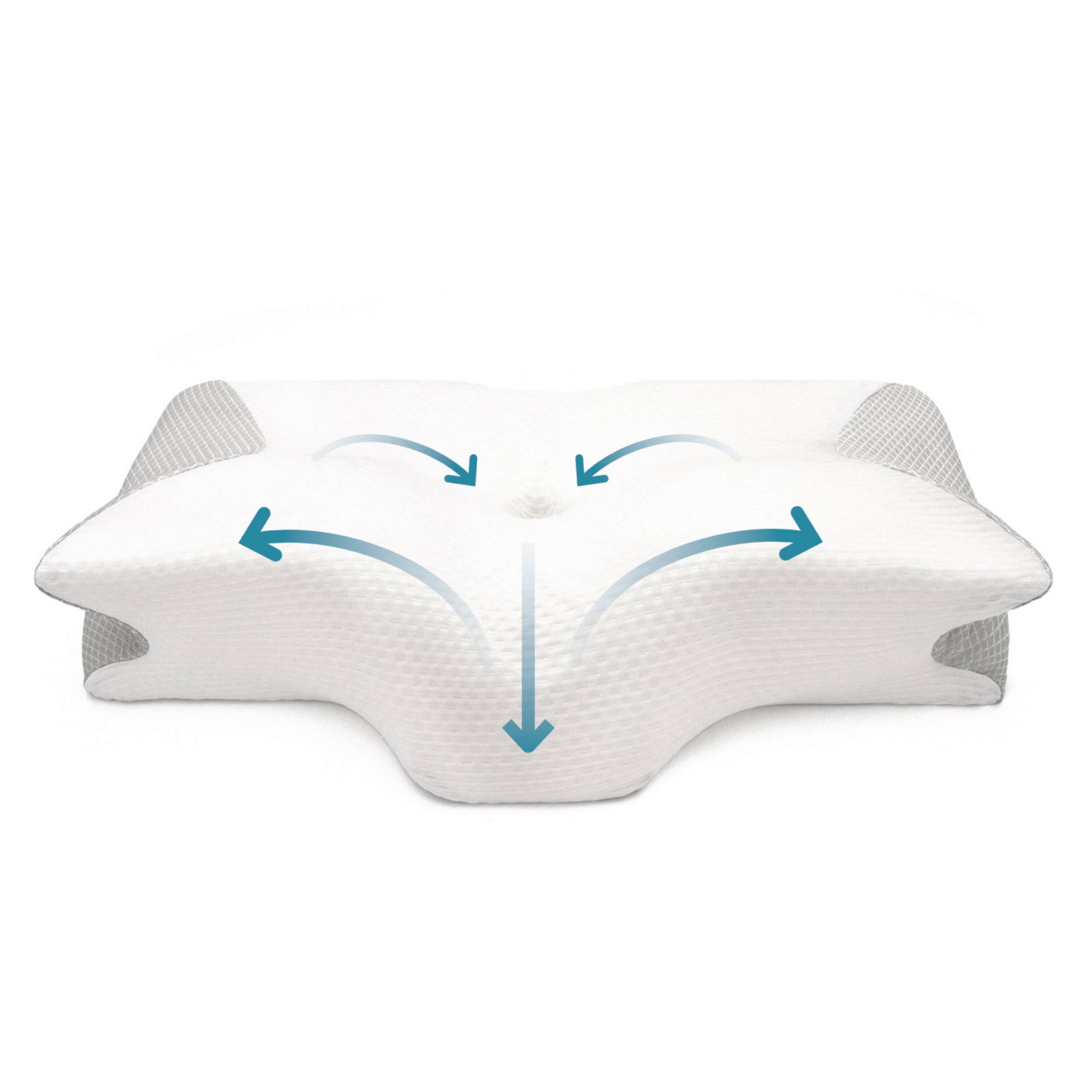 Cuscino a farfalla cervicale Made in Italy - immagine 2