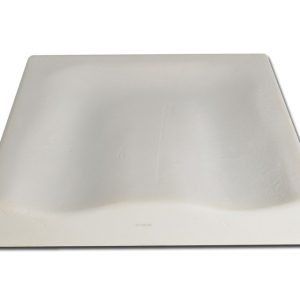 Cuscino antidecubito Visco-Mouss 43x43x6 cm in memory foam