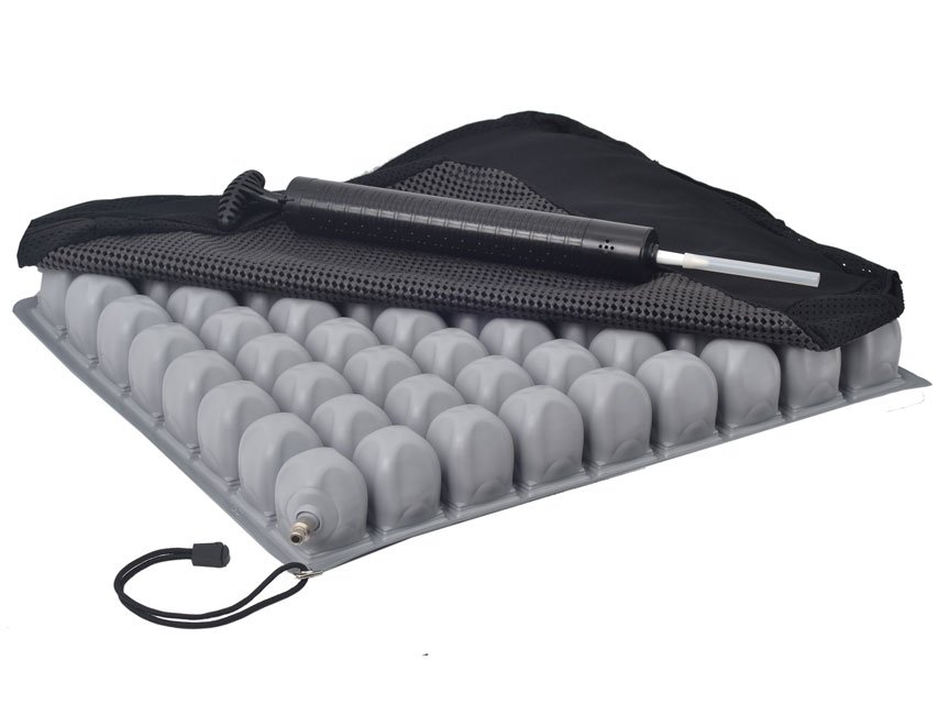 Cuscino antidecubito ad aria 45x45x6 cm con fodera