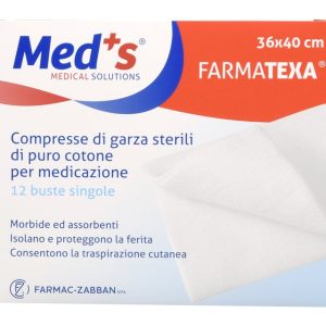 Compresse di garza in cotone 36x40 cm, 48 scatole da 12 pezzi