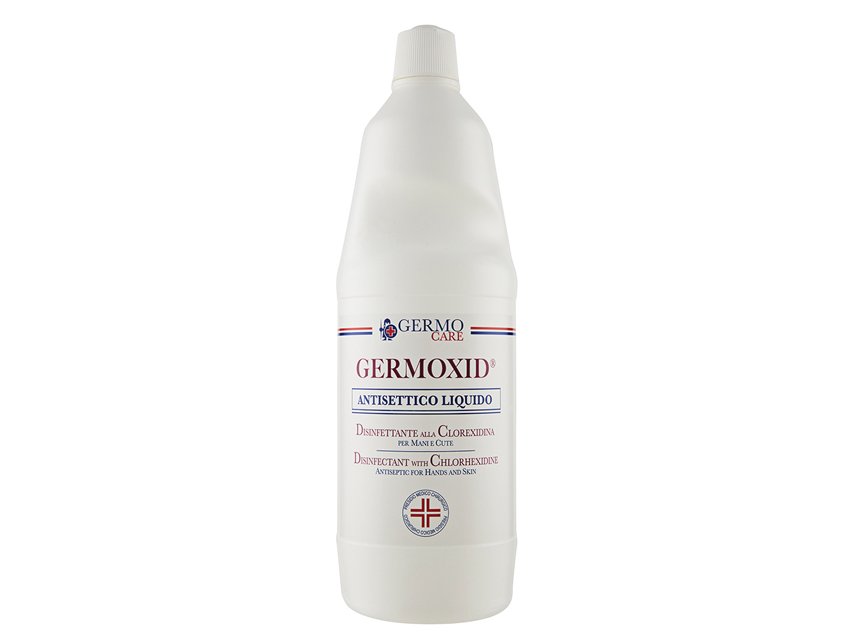 Disinfettante cutaneo Germoxid liquido per la pelle 1 litro, confezione da 12