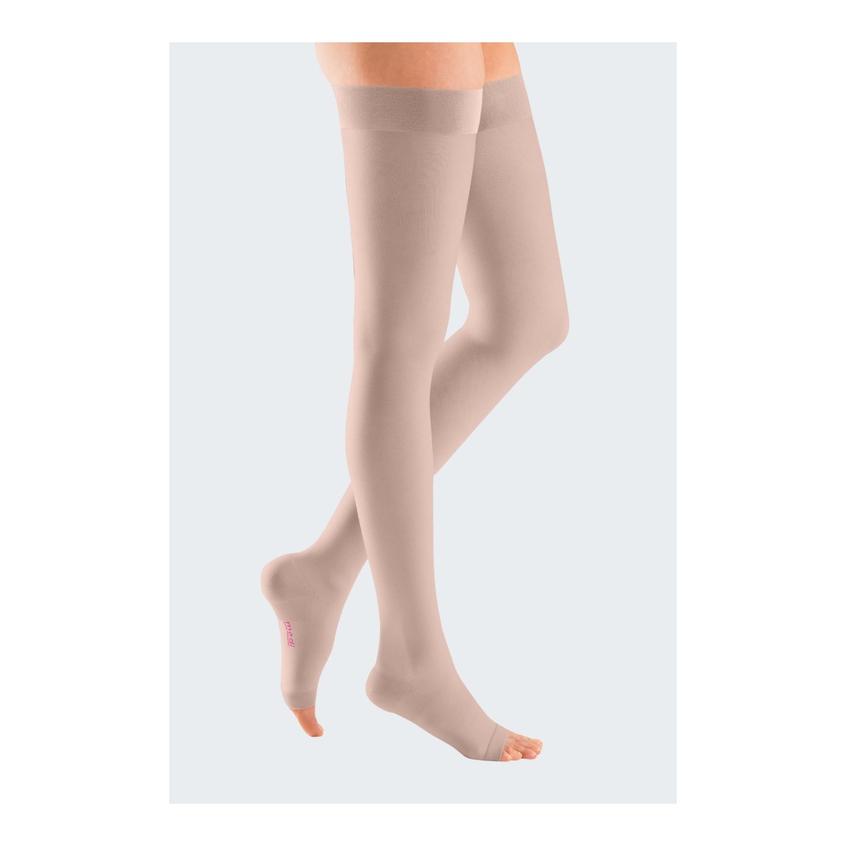 Calza coscia autoreggente Plus per coscia ampia a compressione graduata classe 3 (34-46 mmHg) per vene varicose e gambe pesanti - mediven plus Medi - immagine 4