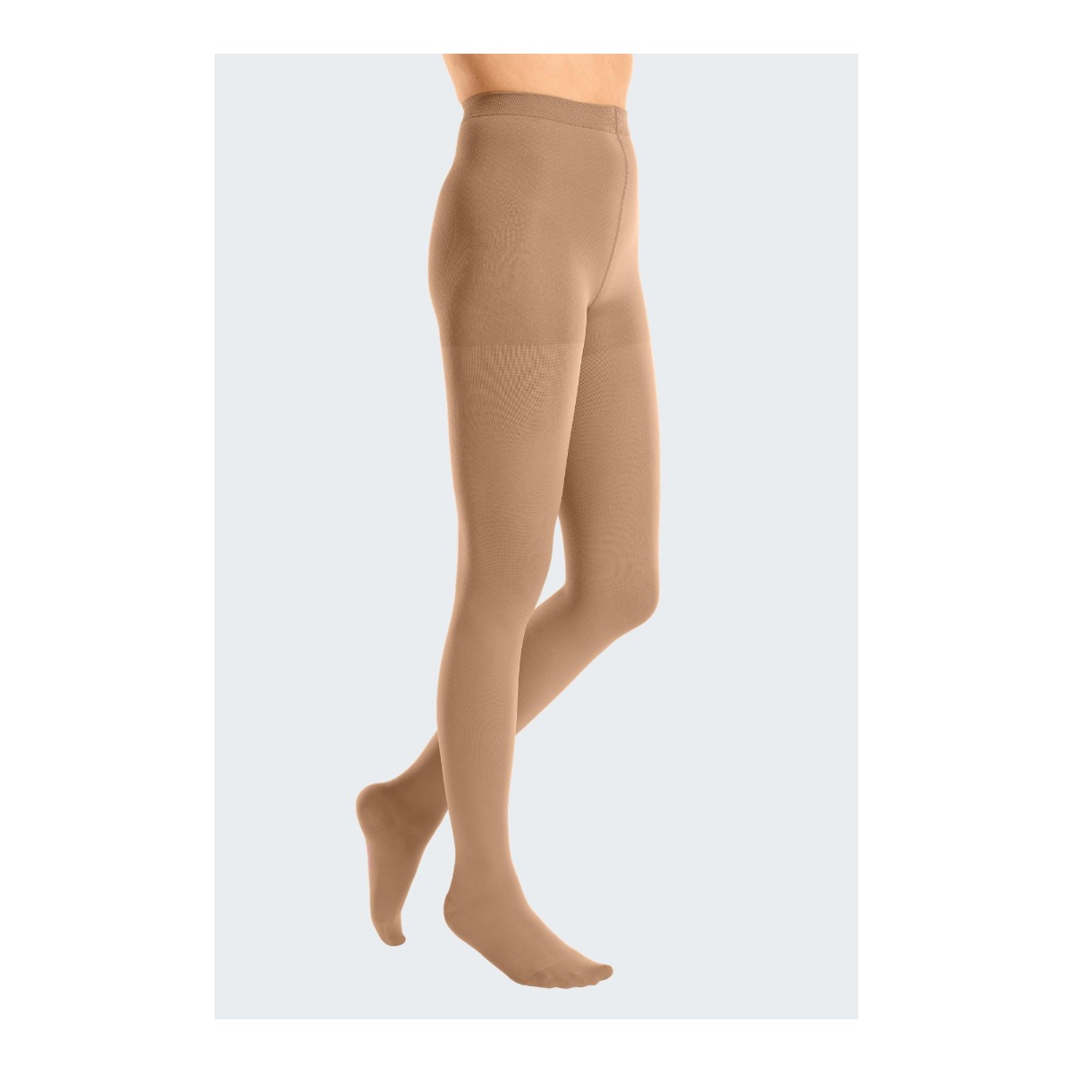 Collant a compressione graduata classe 1 (18-21 mmHg) per vene varicose e gambe pesanti - mediven cotton Medi