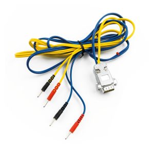Cavetto per elettrostimolatore Pocket con connettore rettangolare - New Age