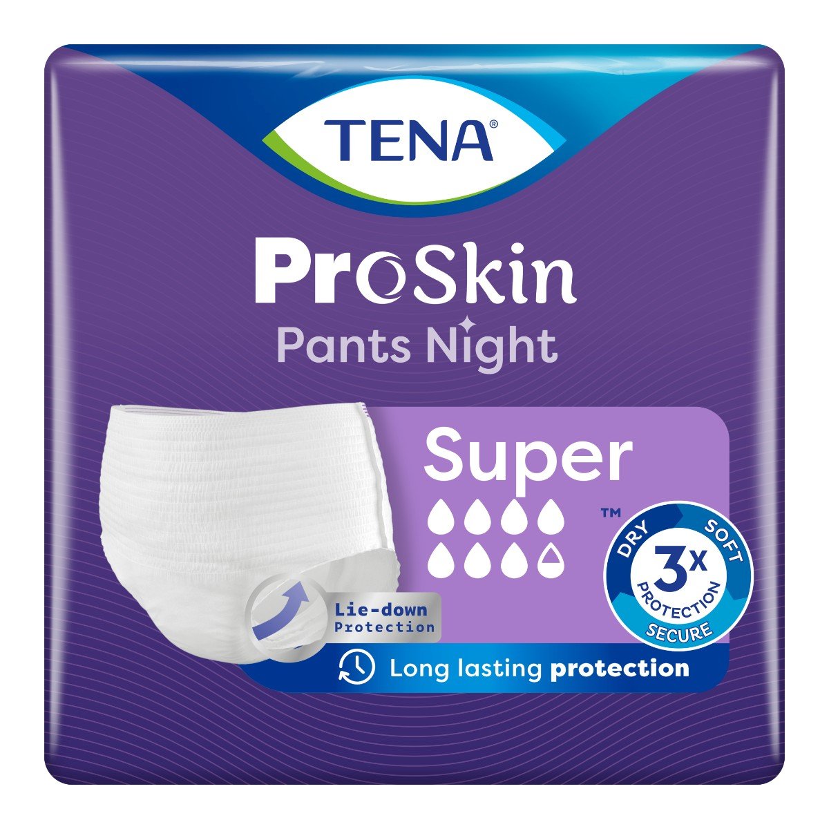 TENA Pants Night Taglia L - 10 pezzi - Mutandine assorbenti per incontinenza