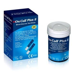 Strisce reattive glucosio compatibili con cod. 23886-23897, confezione da 25
