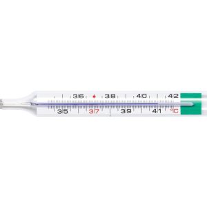 Termometro clinico Geratherm Classic, confezione da 24, manuale in italiano