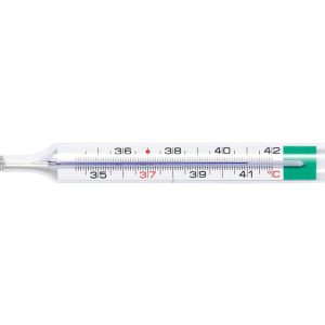 Termometro clinico Geratherm Classic+, confezione da 24, manuale in italiano
