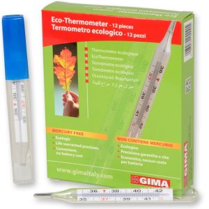 Termometro ecologico Gima, confezione da 12