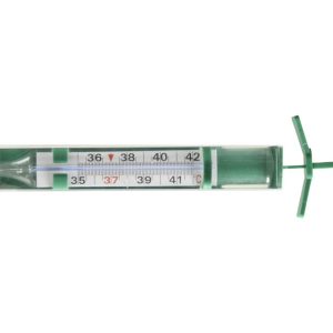 Termometro ecologico Gima con lente di ingrandimento e shaker
