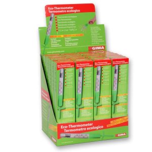 Espositore termometri ecologici con shaker, confezione da 24 pezzi