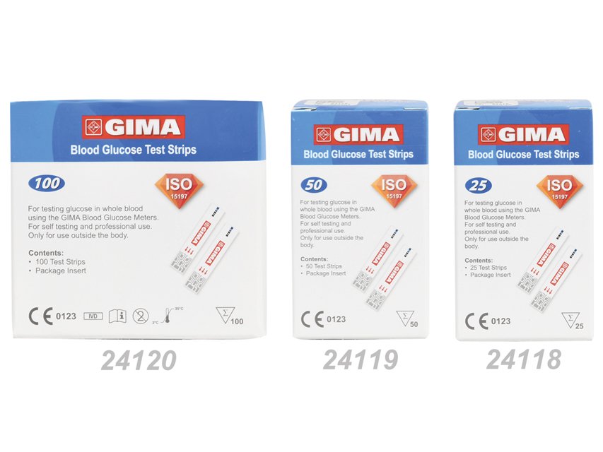 Strisce glicemia per glucometro Gima, confezione da 50, istruzioni in italiano - immagine 10