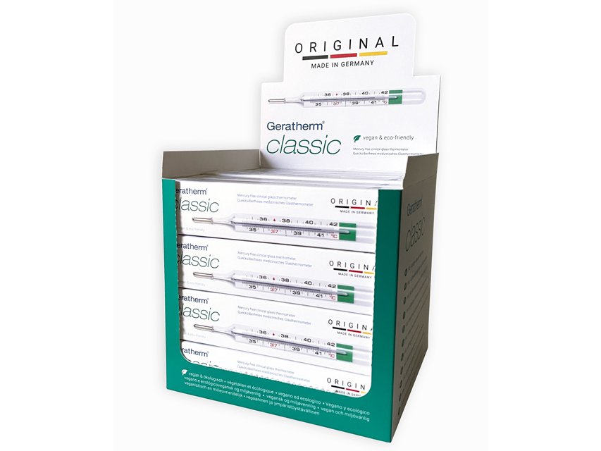Termometro clinico Geratherm Classic, confezione da 24, manuale in italiano - immagine 10