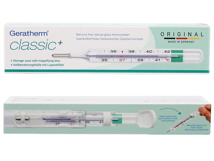 Termometro clinico Geratherm Classic+, confezione da 24, manuale in italiano - immagine 10